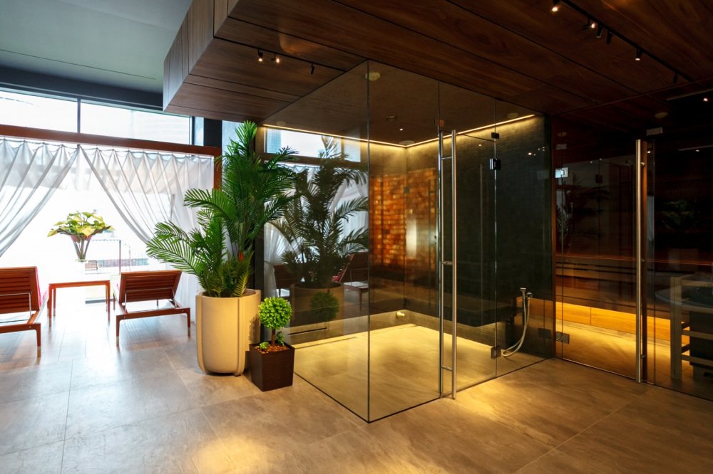 Цельностеклянные перегородки